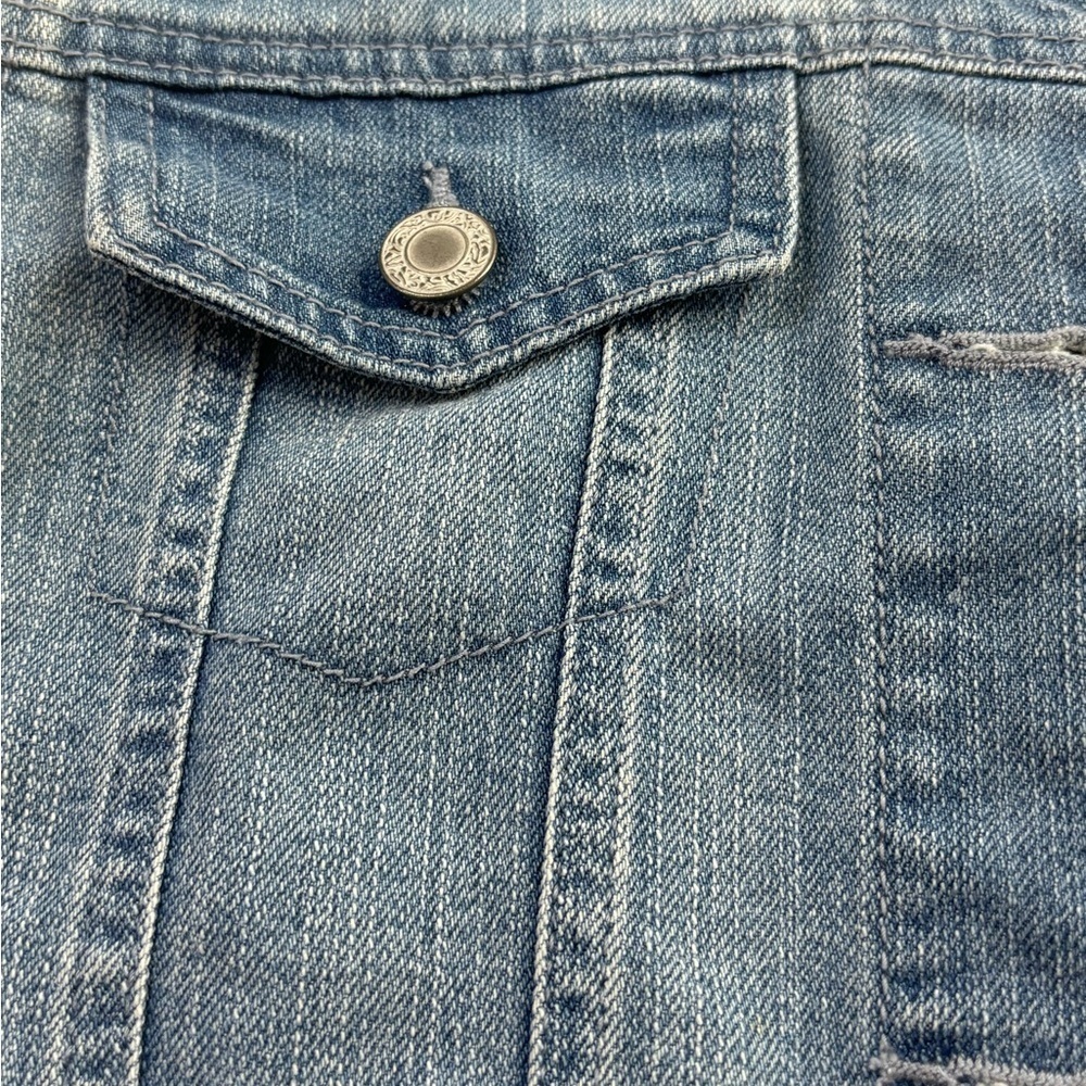 Girls 1989 Place Denim Jacket with Gray Hoodie ๐ - Picture 5 of 10